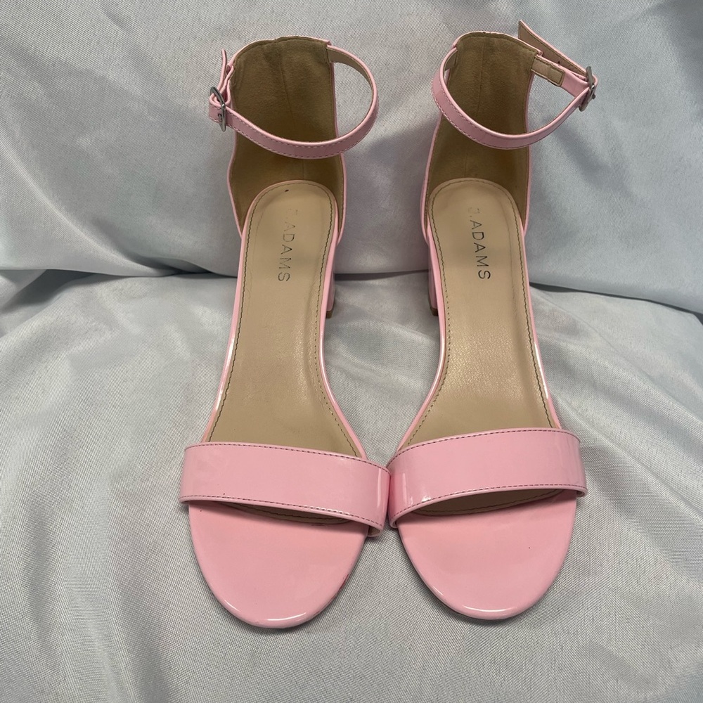 Pink Strappy Barbie Pumps 9.5 (signs of wear pictured)